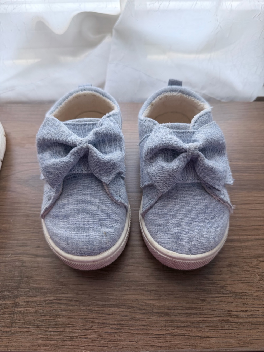 jumping beans Baby Bow-Tie Casual Sneakers - Light Blue